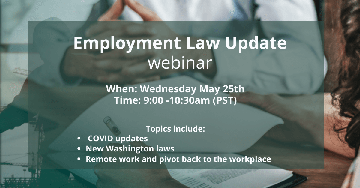 Image for Employment Law Update webinar 