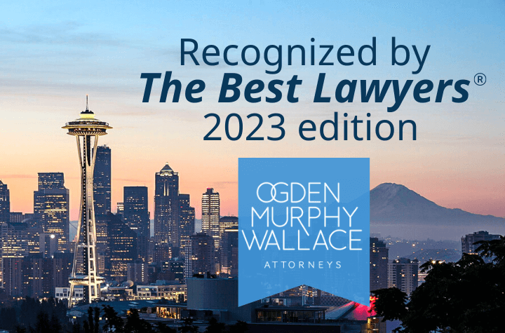 Image for Ogden Murphy Wallace is recognized in 2023 edition of Best Lawyers